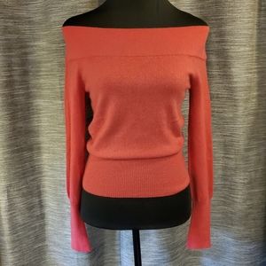 The Limited Pink Cashmere Sweater Long Sleeves